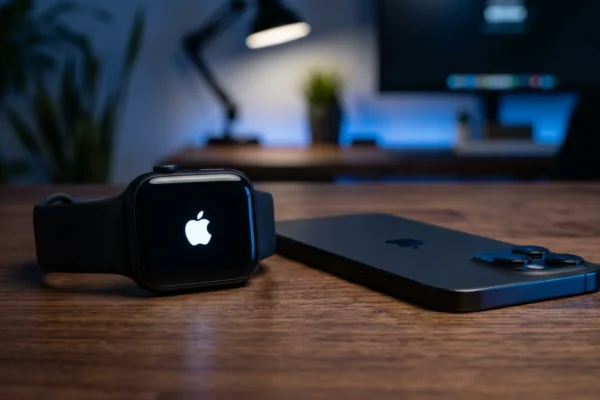 apple watch stuck