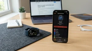 apple watch stuck on apple logo
