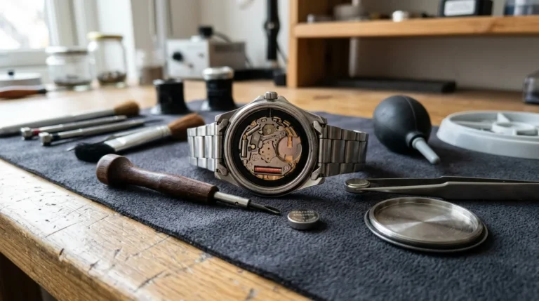how to change a watch battery
