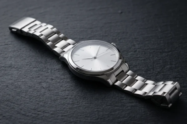 watch with silver
