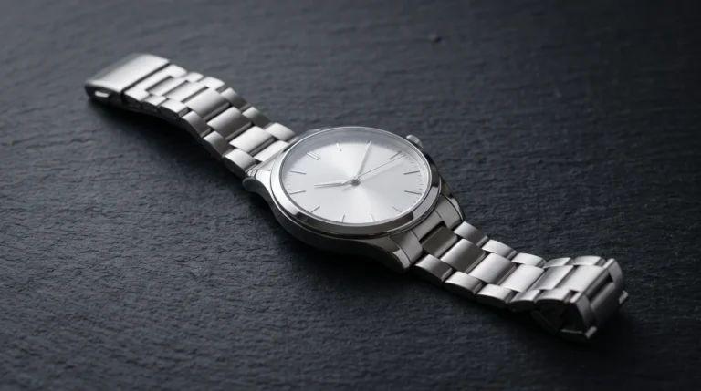 watch with silver